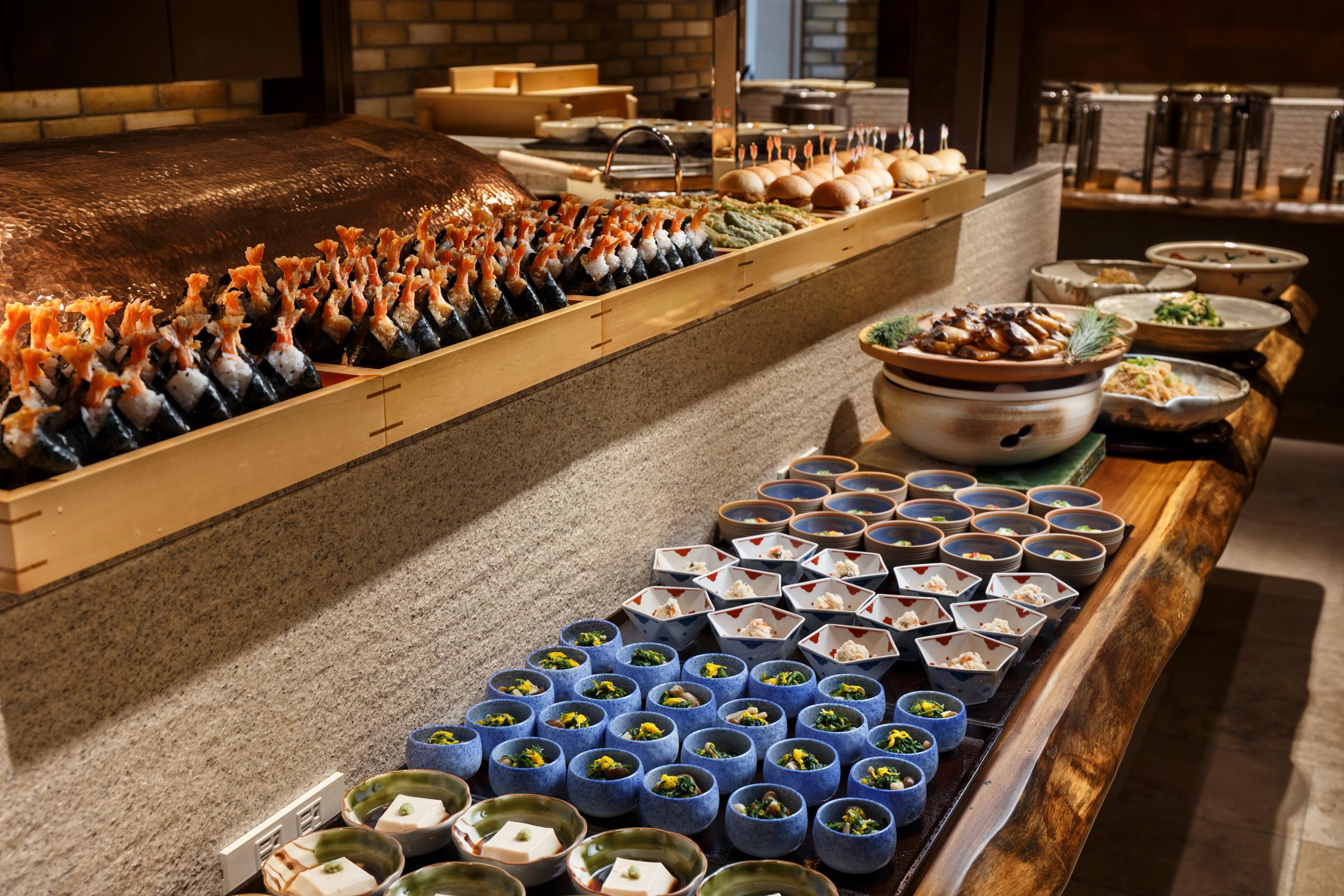 Hotel The Celestine Kyoto Gion Luaran gambar A buffet at a restaurant