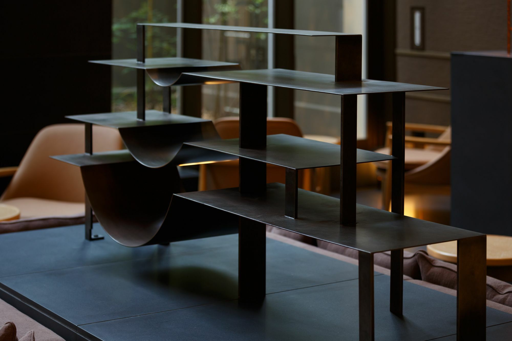 Hotel The Celestine Kyoto Gion Luaran gambar Model of the staircase