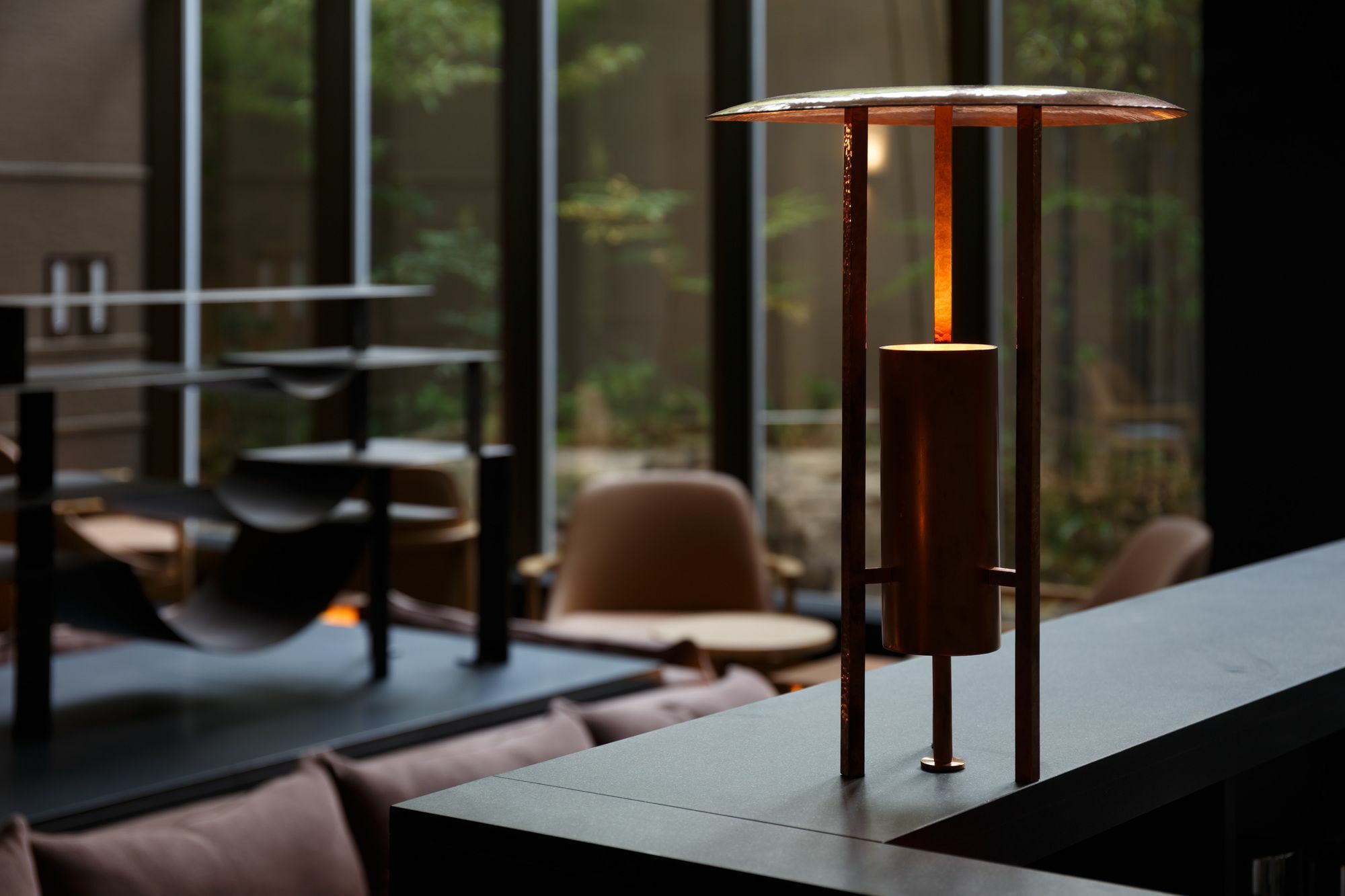 Hotel The Celestine Kyoto Gion Luaran gambar A table lamp